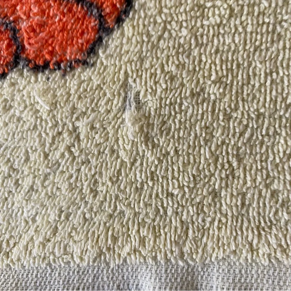 Vintage Sesame Street Terrycloth Towel Bath Towel Beach Towel Big Bird